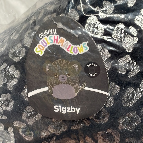 *LAST ONE* *RARE* NWT Squishmallows Sigzby Black Panther - Picture 8 of 11
